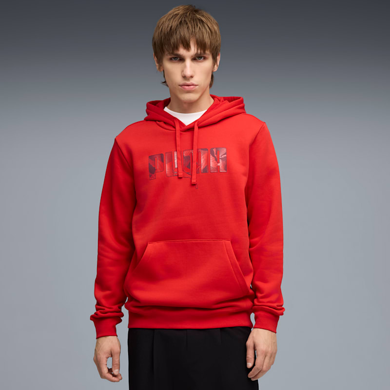 PUMA Essentials Logo Lab Men's Fleece Hoodie - Image 2