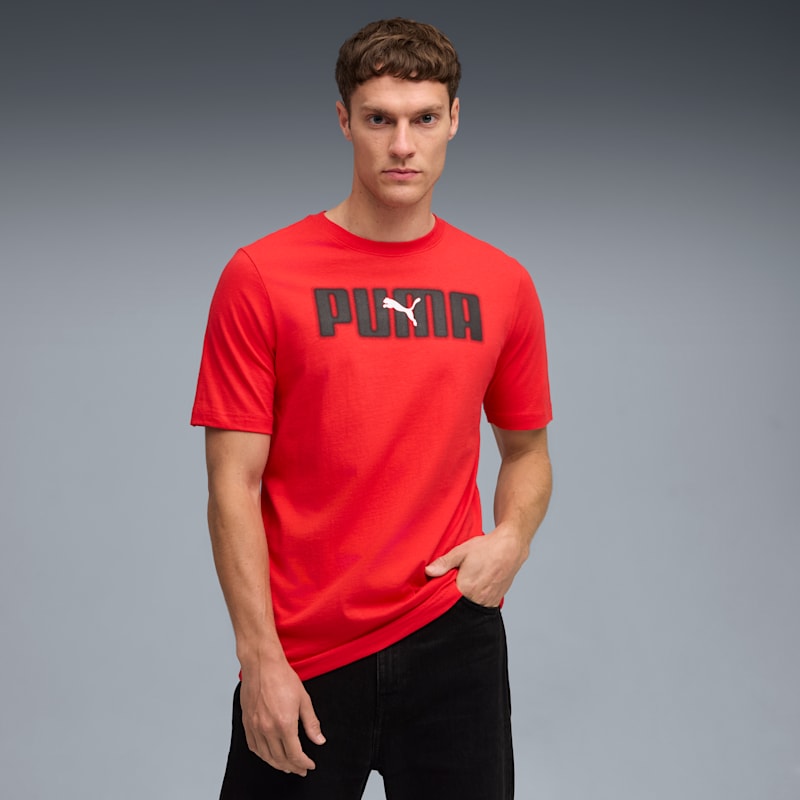 PUMA Essentials Logo Lab Men's Tee - Image 2
