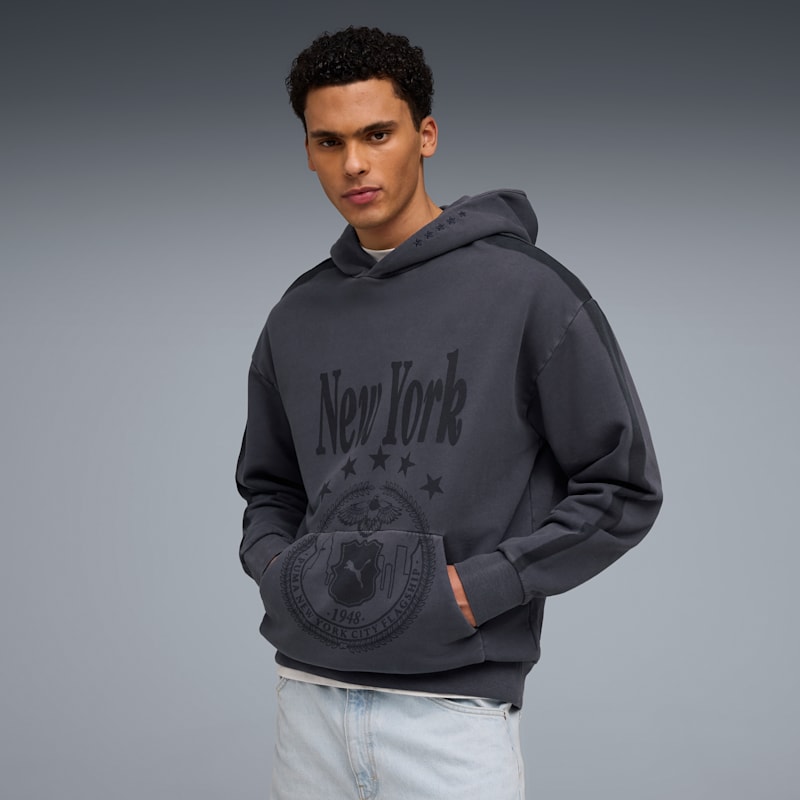 Wardrobe Essentials NYC Men's Relaxed Hoodie - Image 3