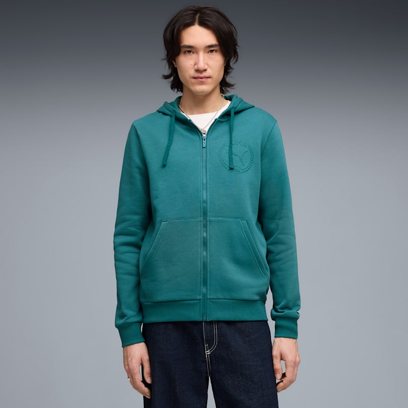 PUMA Essentials Men's Tonal Zip-Up Hoodie - Image 3