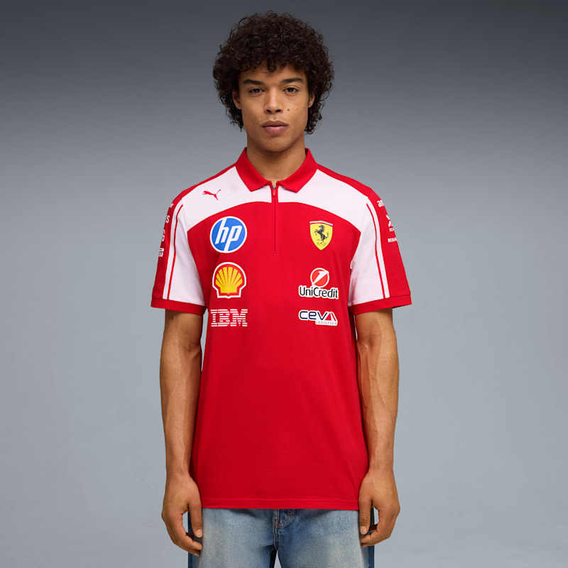 Scuderia Ferrari Men's Replica Polo