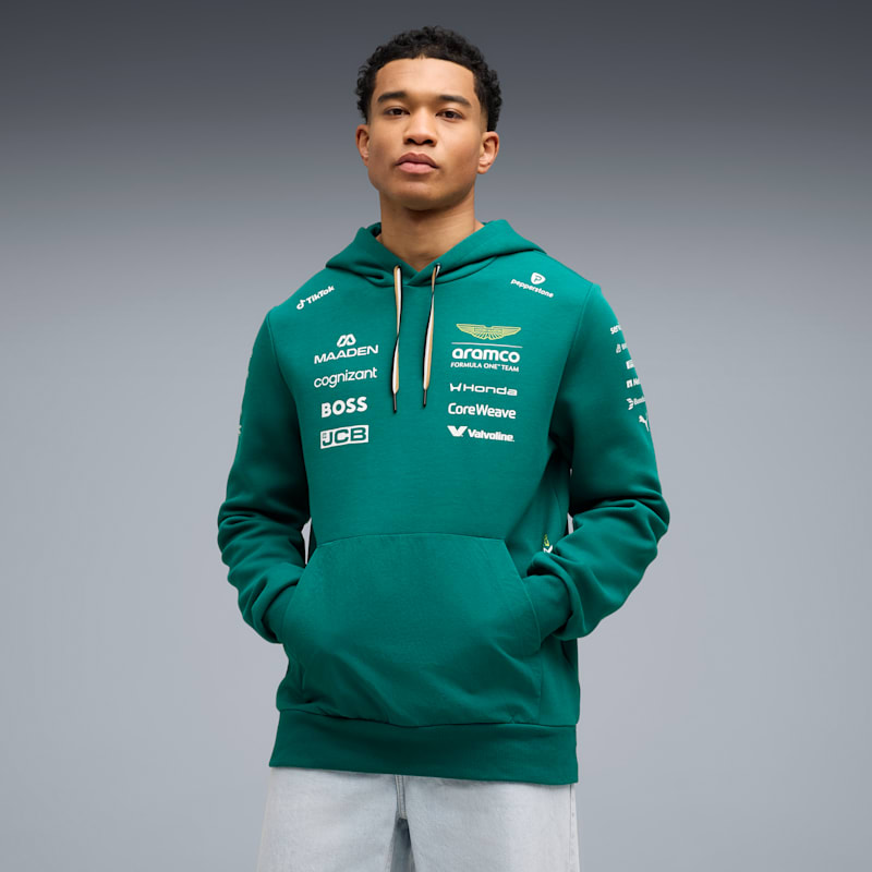 PUMA x ASTON MARTIN ARAMCO F1® TEAM Men's Replica Hoodie