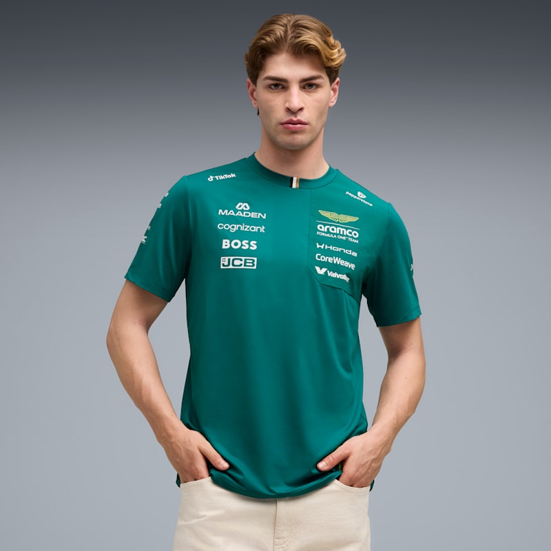 PUMA x ASTON MARTIN ARAMCO F1® TEAM Replica Stroll Tee