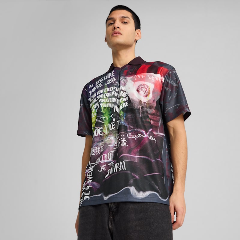 Manchester City ftblNRGY+ Men's Retro Jersey