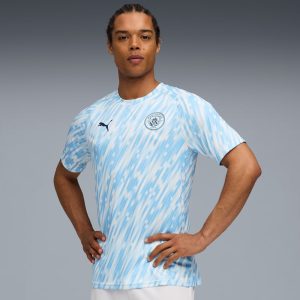 Manchester City Men's Soccer Warm-Up Jersey