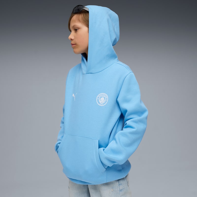 Manchester City Soccer Essentials Big Kids' Soccer Hoodie