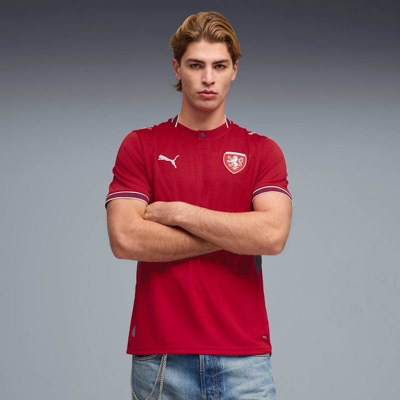 Czechia Home Men's Soccer Jersey