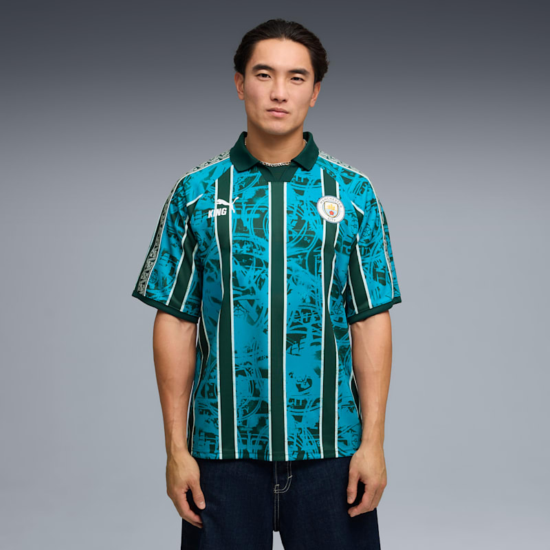 Manchester City KING Retro Men's Soccer Jersey