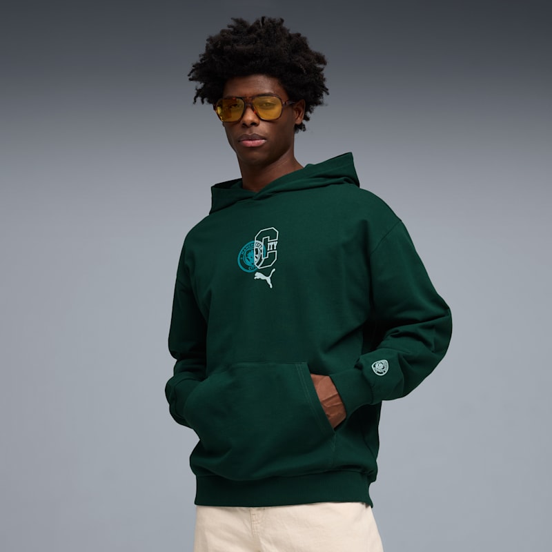 Manchester City ftblCulture Men's Relaxed Hoodie