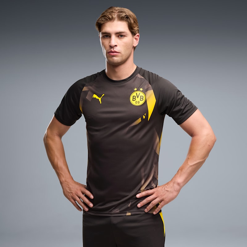 Borussia Dortmund Men's Soccer Warm-Up Jersey