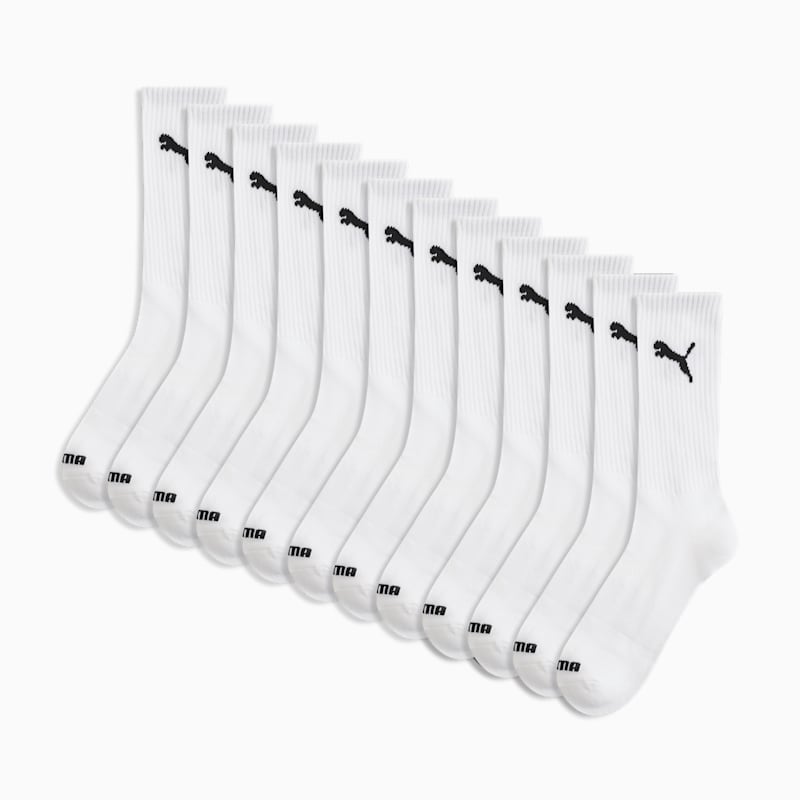 PUMA Men's Half-Terry Crew Socks (6 Pairs) - Image 2