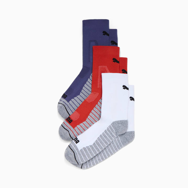Men's Half-Terry Crew Socks (3 Pairs) - Image 4