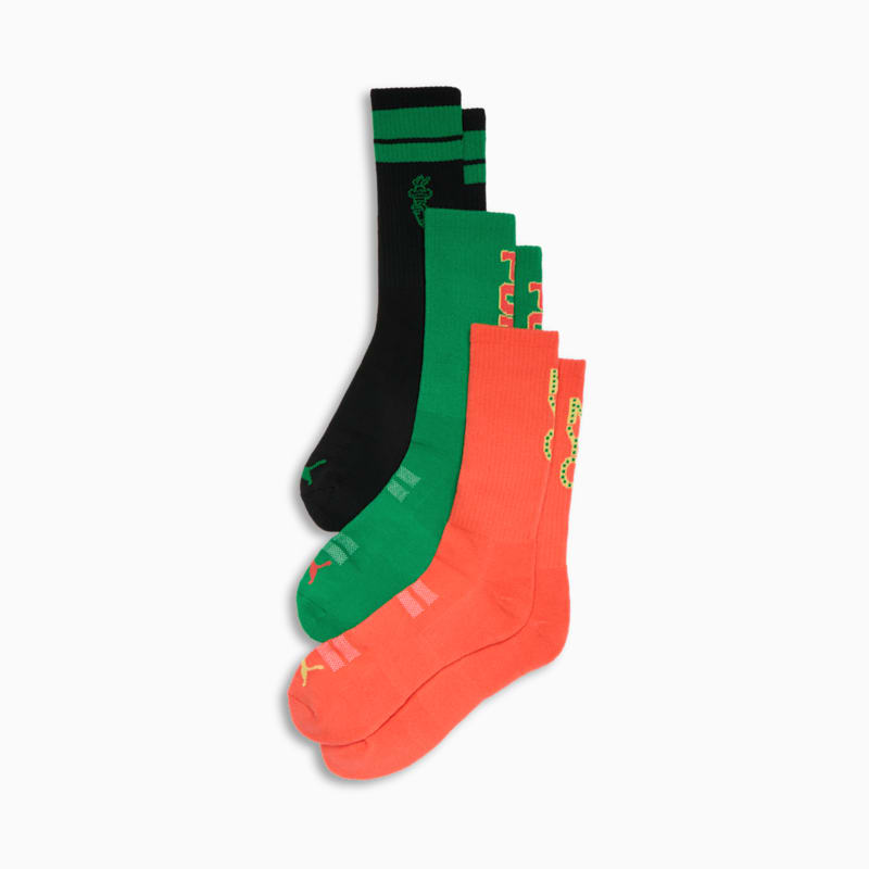 Men's Half-Terry Crew Lenght Socks (3 Pairs) - Image 3