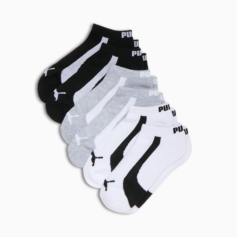 PUMA Women's Half-Terry Low Socks (6 Pairs) - Image 3