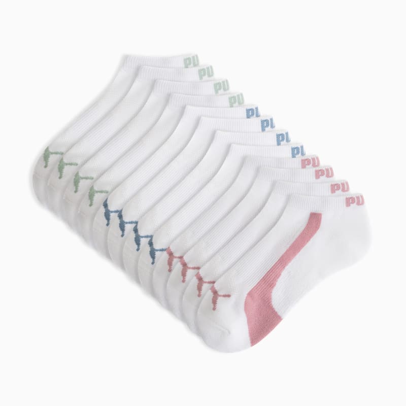 PUMA Women's Half-Terry Low Socks (6 Pairs) - Image 5