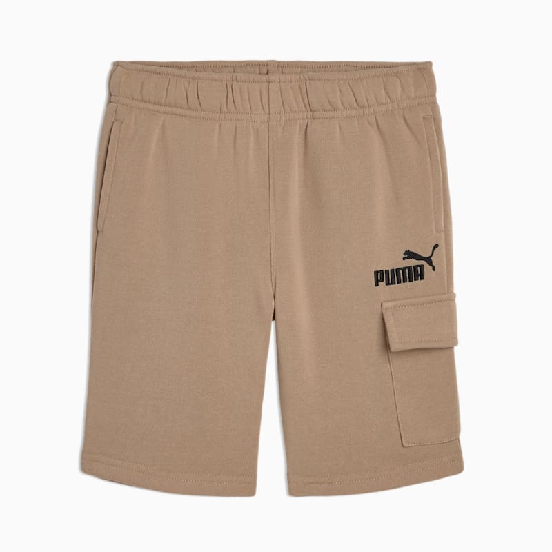 PUMA Basic Essentials Little Kids' Fleece Cargo Shorts