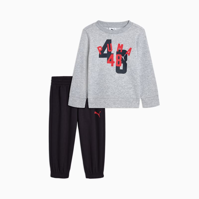 Matching Sets Toddlers' Cotton Fleece Sweatshirt and Joggers - Image 2