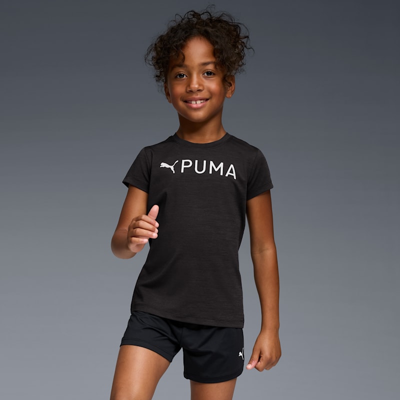 PUMA Active Essentials Big Kids' Moisture Wicking Tee