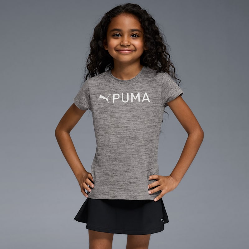 PUMA Active Essentials Big Kids' Moisture Wicking Tee - Image 2