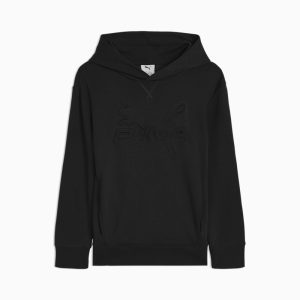 PUMA Essentials Embossed Little Kids' Fleece Hoodie
