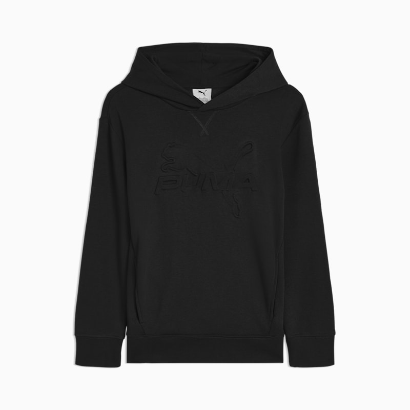 PUMA Essentials Embossed Little Kids' Fleece Hoodie